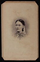 Portrait of woman with scarf in her hair, c. 1865