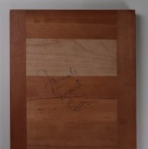 B1995.04.10 Printing Block - Reverse