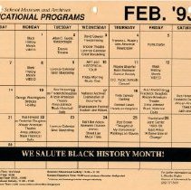 BHA2020.05.01.31.015 Calendar - Obverse