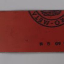 B1995.04.14a Lithographic Plate - Obverse