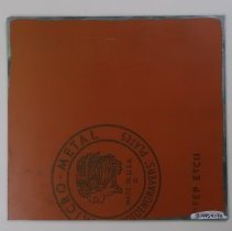 B1995.04.17a Lithograph Plate - Reverse