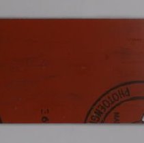 B1995.04.20a Lithograph Plate - Reverse