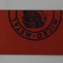 B1995.04.30b Lithographic plate - reverse