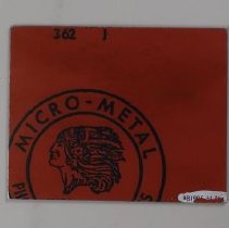 B1995.04.30c Lithographic plate - reverse