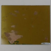 B1995.04.35a Lithographic plate - reverse