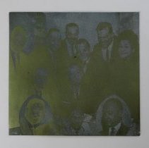 B1995.04.36a Lithographic plate - obverse