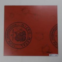 B1995.04.60a Lithographic Plate - Reverse
