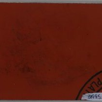 B1995.04.39a Lithographic Plate - Reverse