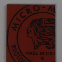 B1995.04.39b Lithographic Plate - Reverse