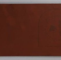 B2021.23.26 Lithographic Plate - Reverse