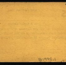 BHA1998.01.01.02.05 Identification card - Reverse