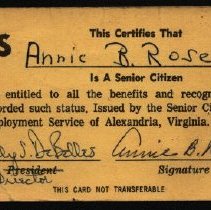 BHA1998.01.01.02.05 Identification card - Obverse