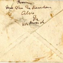 BHA1998.01.02.01.03 Envelope - Reverse