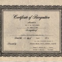 BHA1998.01.03.01.22 Certificate