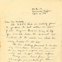 BHA1998.01.04.01.098 Letter - Obverse