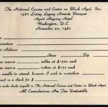 BHA1998.01.05.02.36 Notecard - Obverse