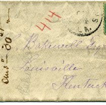 Envelope Addressed to W.G. Bakwell  Esqr
