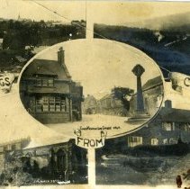 Postcard "Greetings from Crich"
