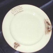 Plate, Dessert