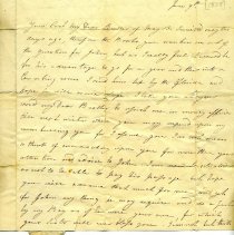 Letter from L. Audubon
