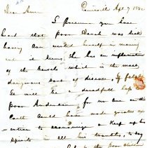 Letter from W.G. Bakewell