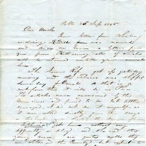 Letter from Benj. V. Bakewell