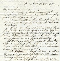 Letter from V.G. Audubon