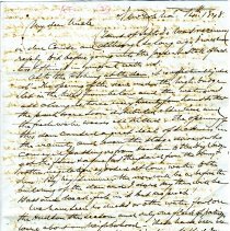 Letter from V.G. Audubon