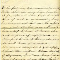 Letter from A. Gordon