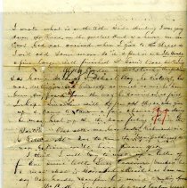 Letter from W. Bakewell