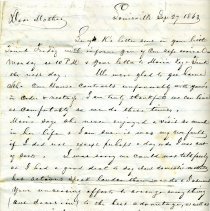Letter from W. G. Bakewell