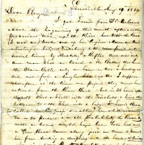 Letter from W. G. Bakewell (?)