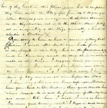 Letter from W. G. Bakewell