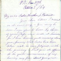 Letter from Unknown