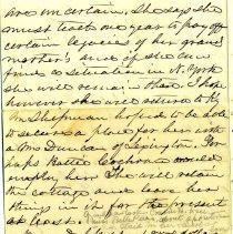 Letter from R. M. C.