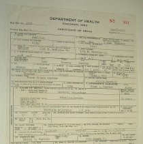 Death Certificate