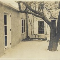 Patio outside Sunrise Mill house