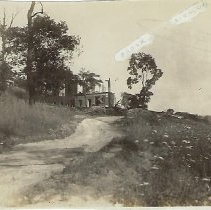 Photograph of Idlewood Hotel being demolished, Idlewood, Pennsylvania