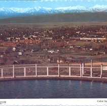 Panorama from west side reservoir.