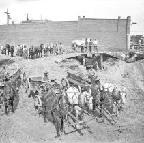 Hotel Baker beginning of construction.
