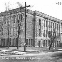 Old Baker High School, constructed in 1916.