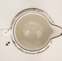 Whiteware Jug with Lustre