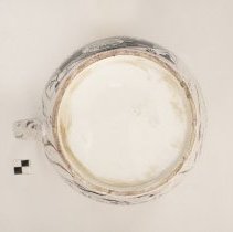 Whiteware Jug with Lustre