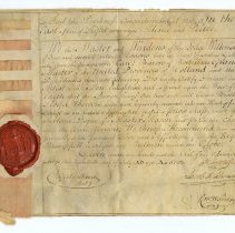 Willemstadt Lodge 's Master Mason Certificate