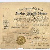 Mecca Temple Certificate