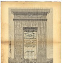 Henry A. Palmstein's Mystic Shrine Ceritificate