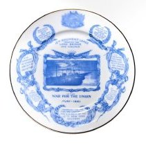 12th New York Regiment Souvenir Plate
