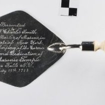 Glens Falls Masonic Temple Trowel