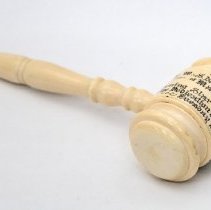 Evening Star Lodge no. 75 Gavel