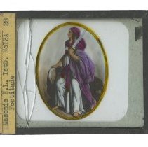 "Fortitude" Lantern Slide